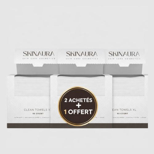 Lingettes Visage Jetable - apaise acné et rougeurs